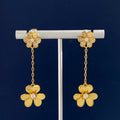 Frivole Pendant Earrings - 18K Gold