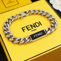 Fendi Chain Bracelet - 18K White Gold