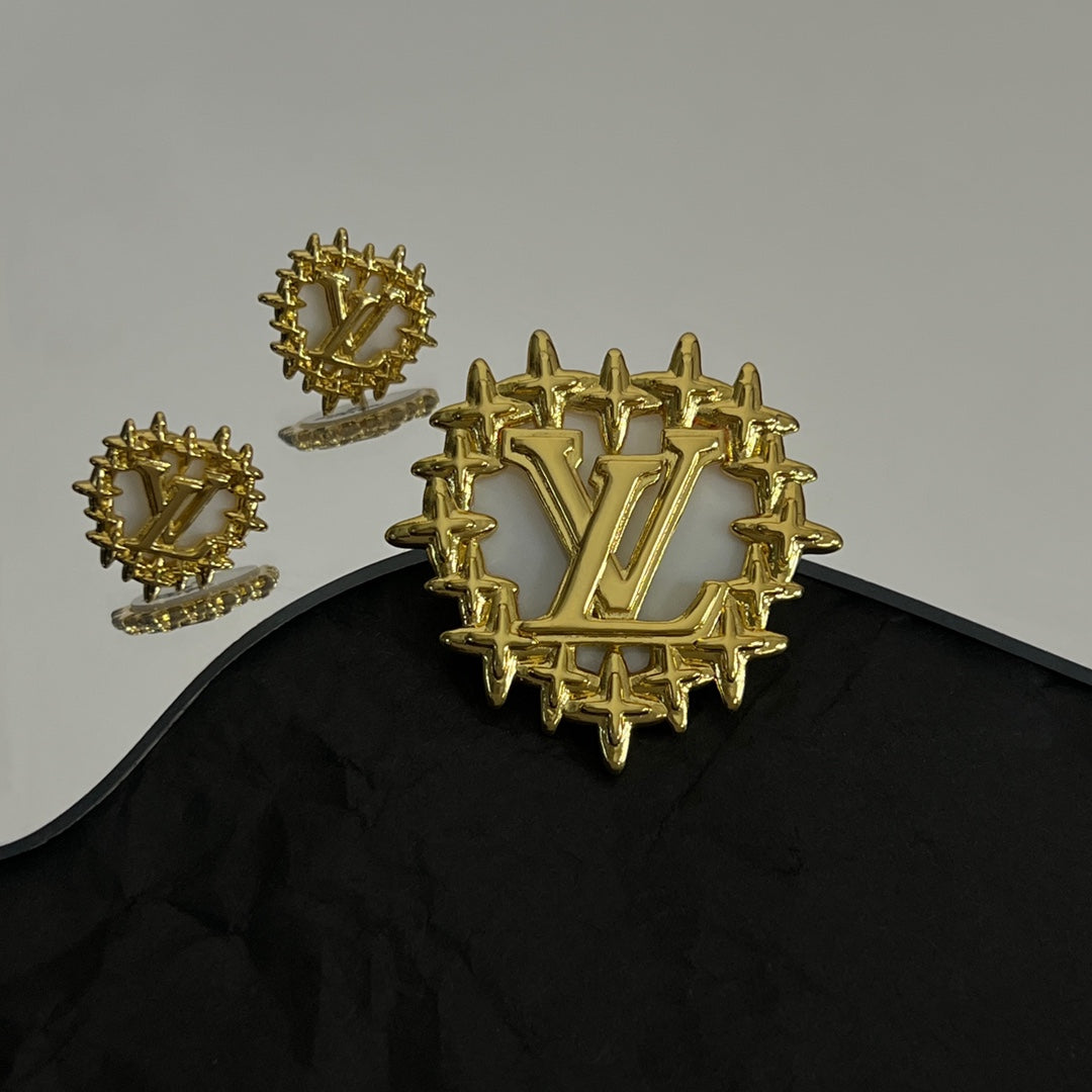 Louis Vuitton Vintage Earrings - 18K Yellow Gold