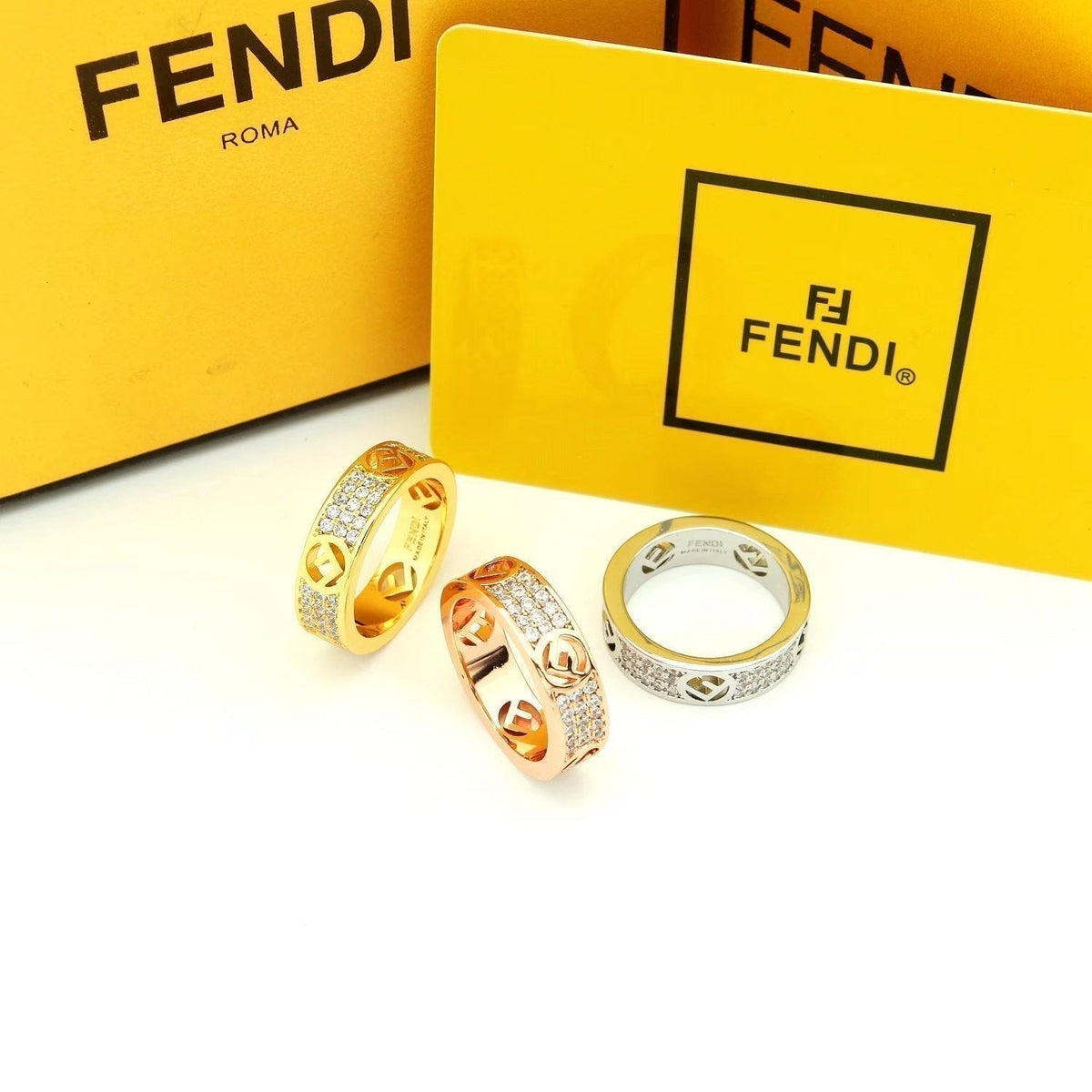 Fendi Is Ring - 18K Rose Gold