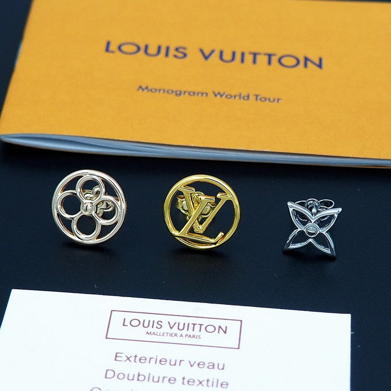 Louis Vuitton Lace Earrings