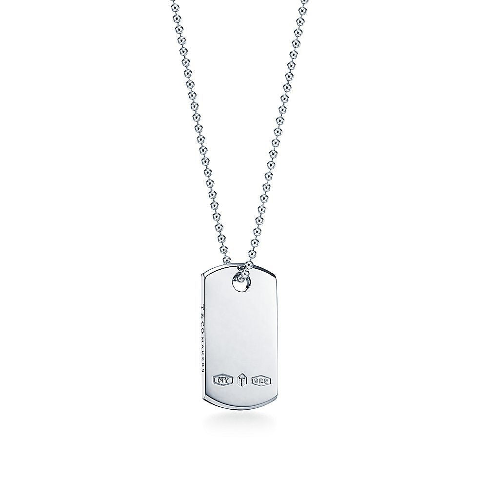 Tiffany 1837 Makers I.D. Tag Pendant Necklace