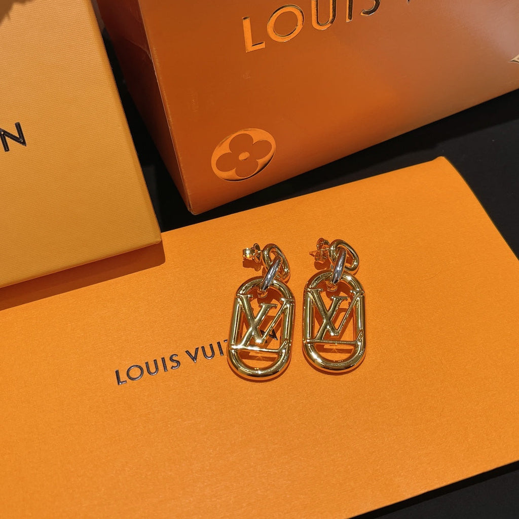 Louis Vuitton My Everyday Chain Earrings - 18K Yellow Gold