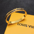 Louis Vuitton Leather Vintage Bracelet