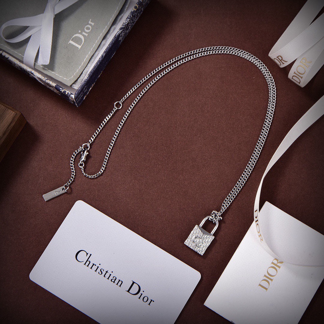 Dior Lock Necklace