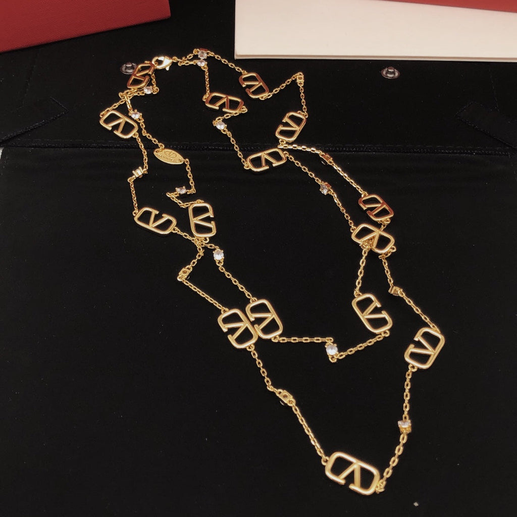 Valentino Long Diamond Necklace