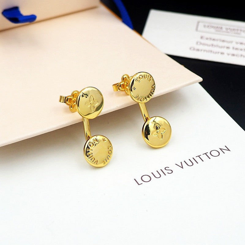 Louis Vuitton Studs Earrings - 18K Gold