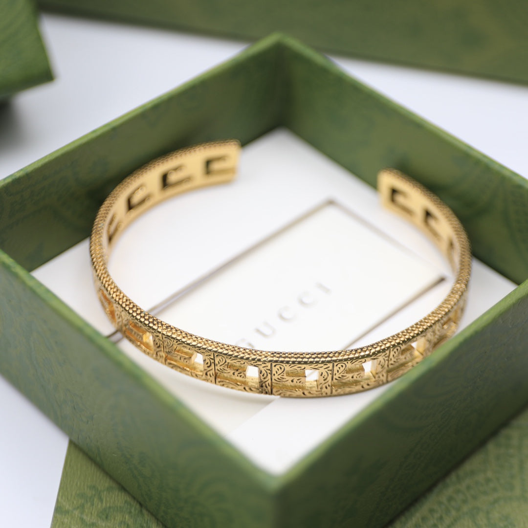 Gucci Double G Cube Bracelet