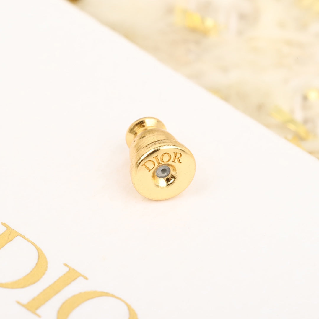 Dior Petit CD Tassel Earrings