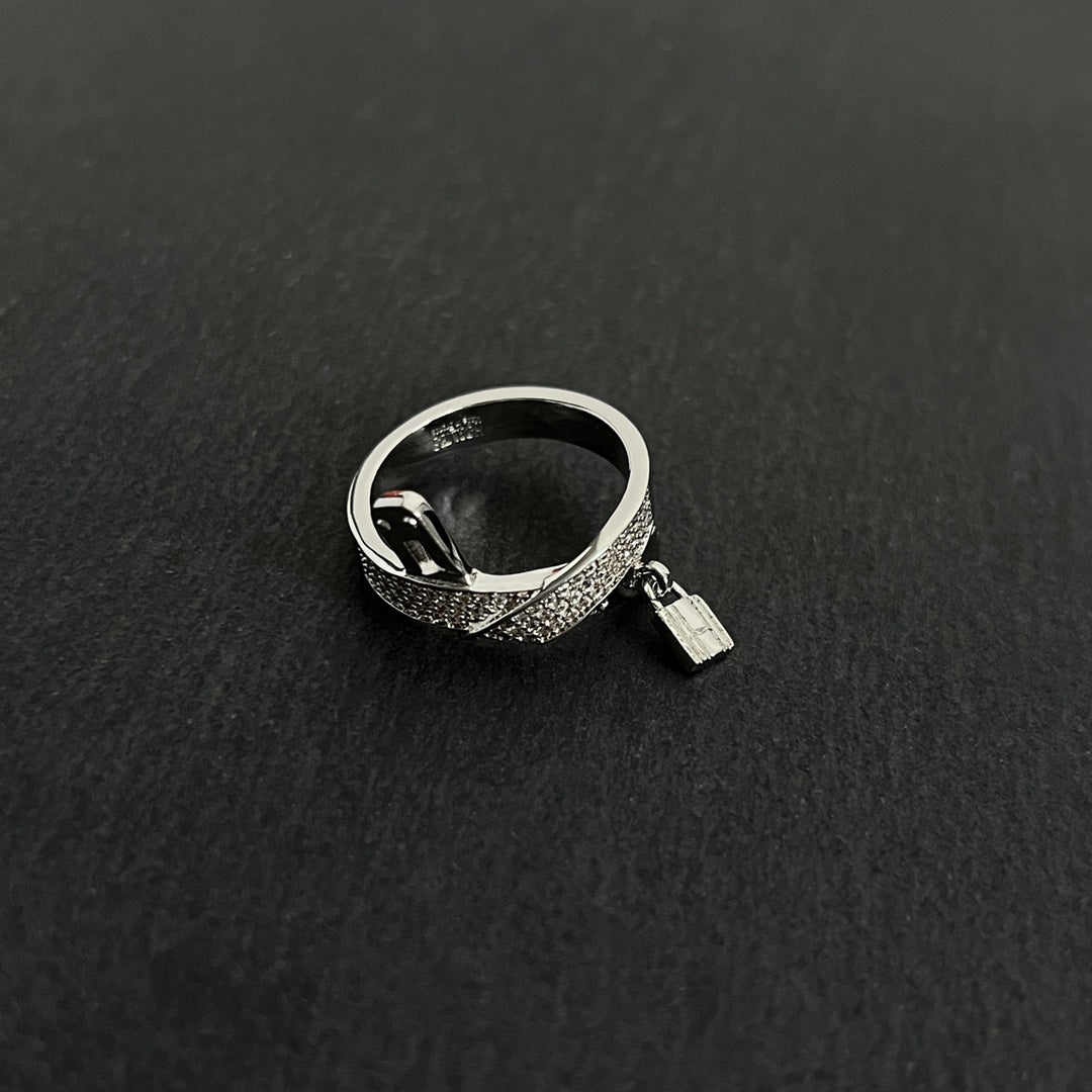 Hermes Kelly Gavroche Diamond Ring - 18K Gold