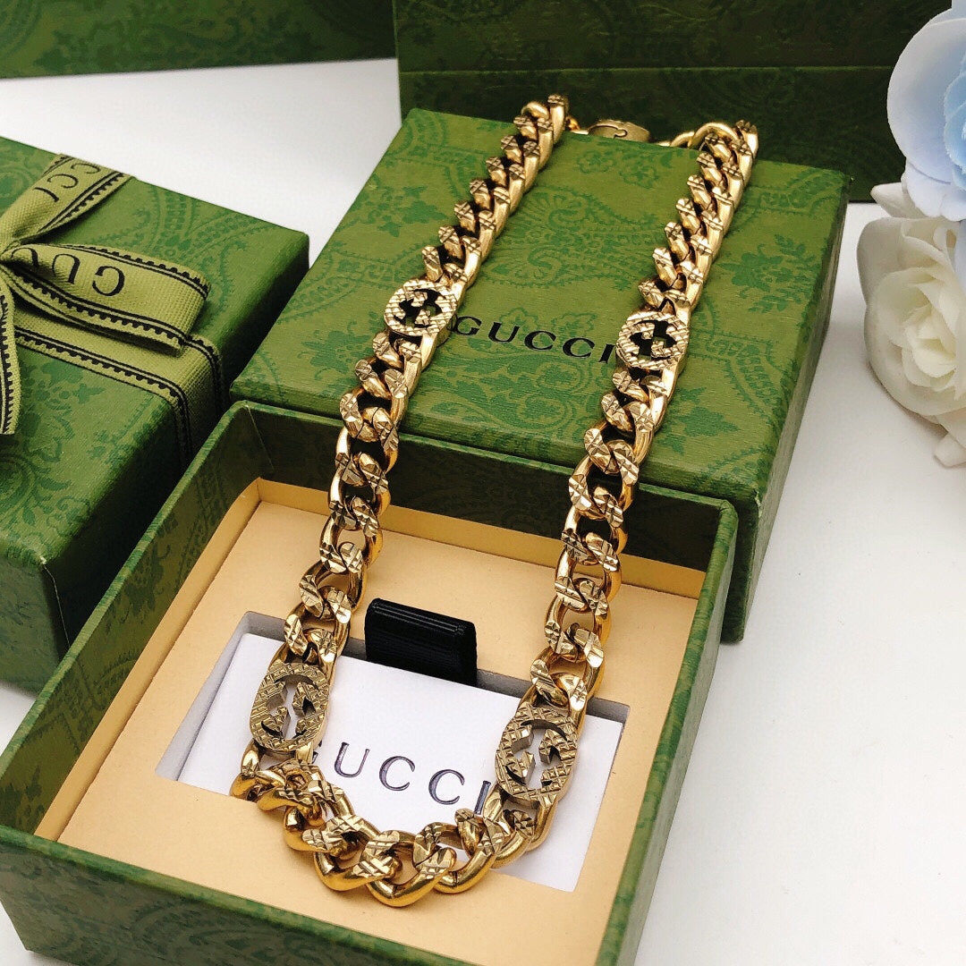 Gucci Double G Chain Necklace