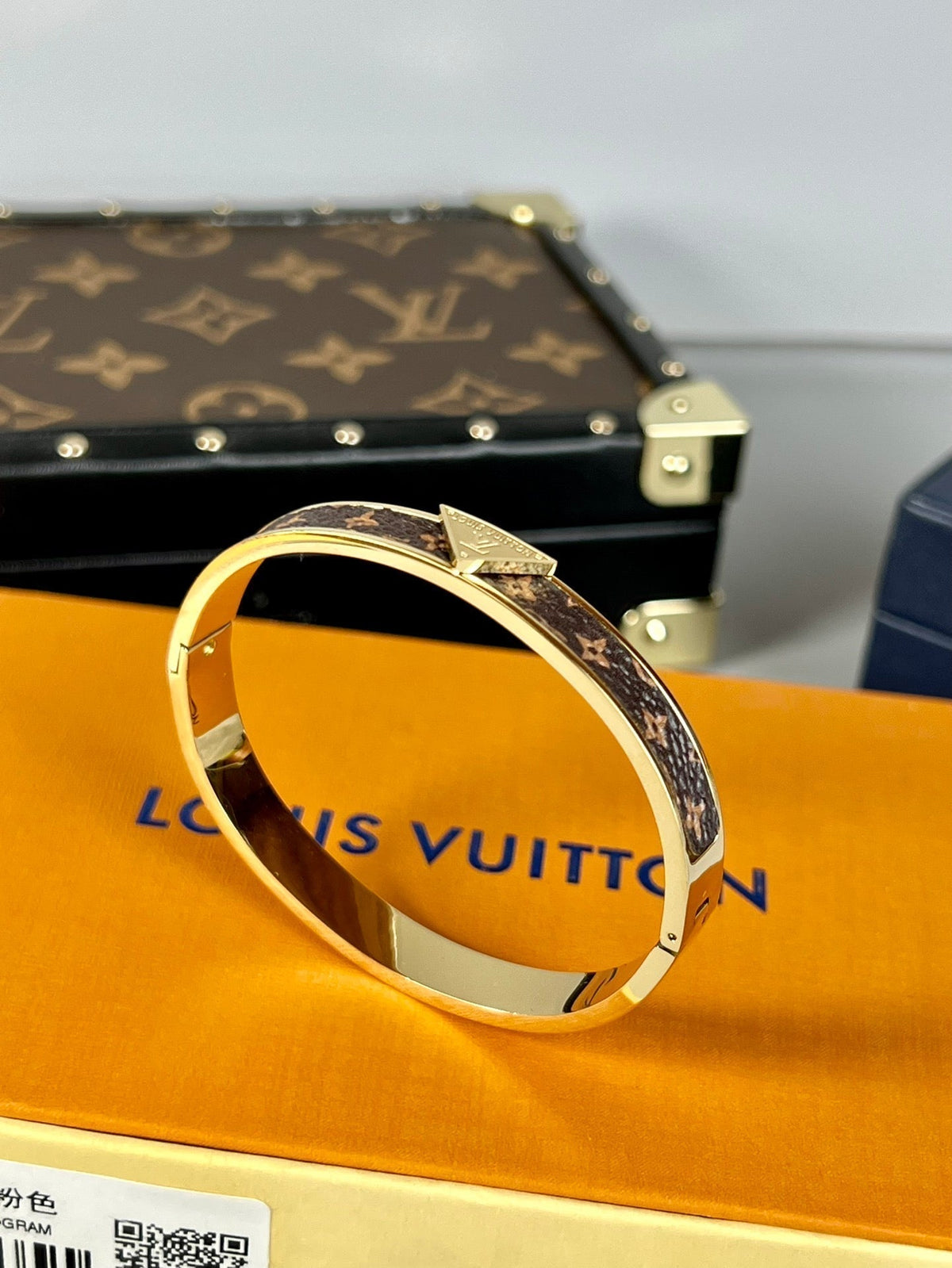 Louis Vuitton Vintage Leather Bracelet