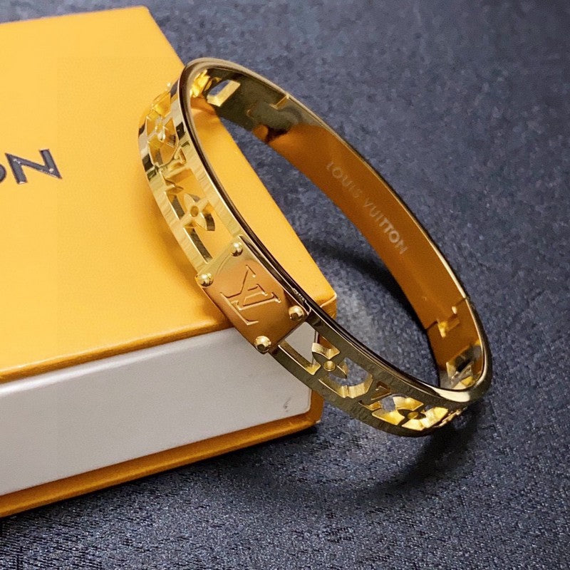 Louis Vuitton Vintage Gold Bracelet