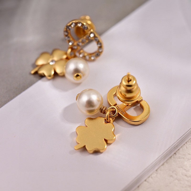 Dior Petit CD Lucky Charms Earrings