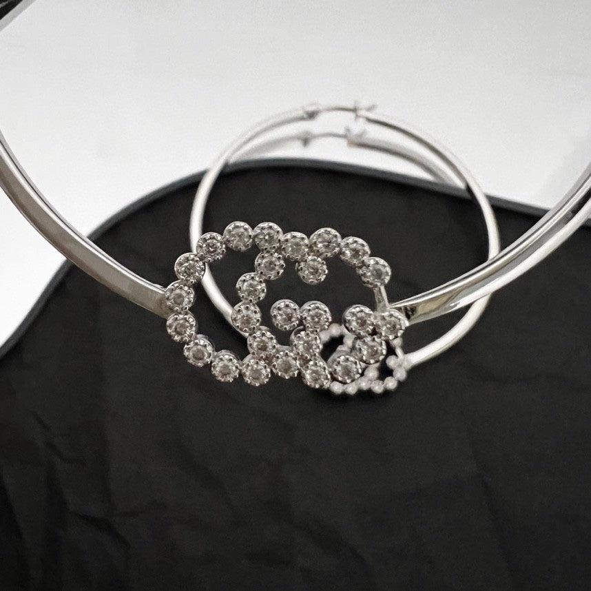 Gucci Double G Running Diamond Bracelet