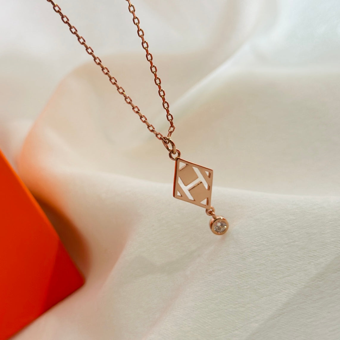 Hermes Gambade Pendant Necklace