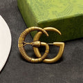 Gucci Double G Snake Brooch