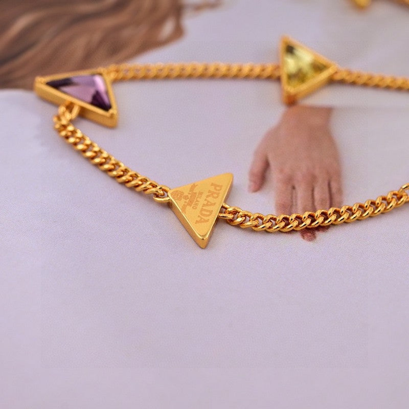 Prada Eternal Gold Semi-Precious Stones Bracelet