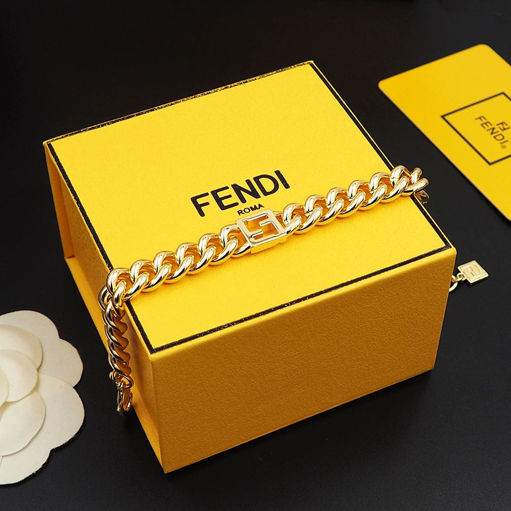 Fendi x Marc Jacobs Forever Bracelet - 18K Yellow Gold