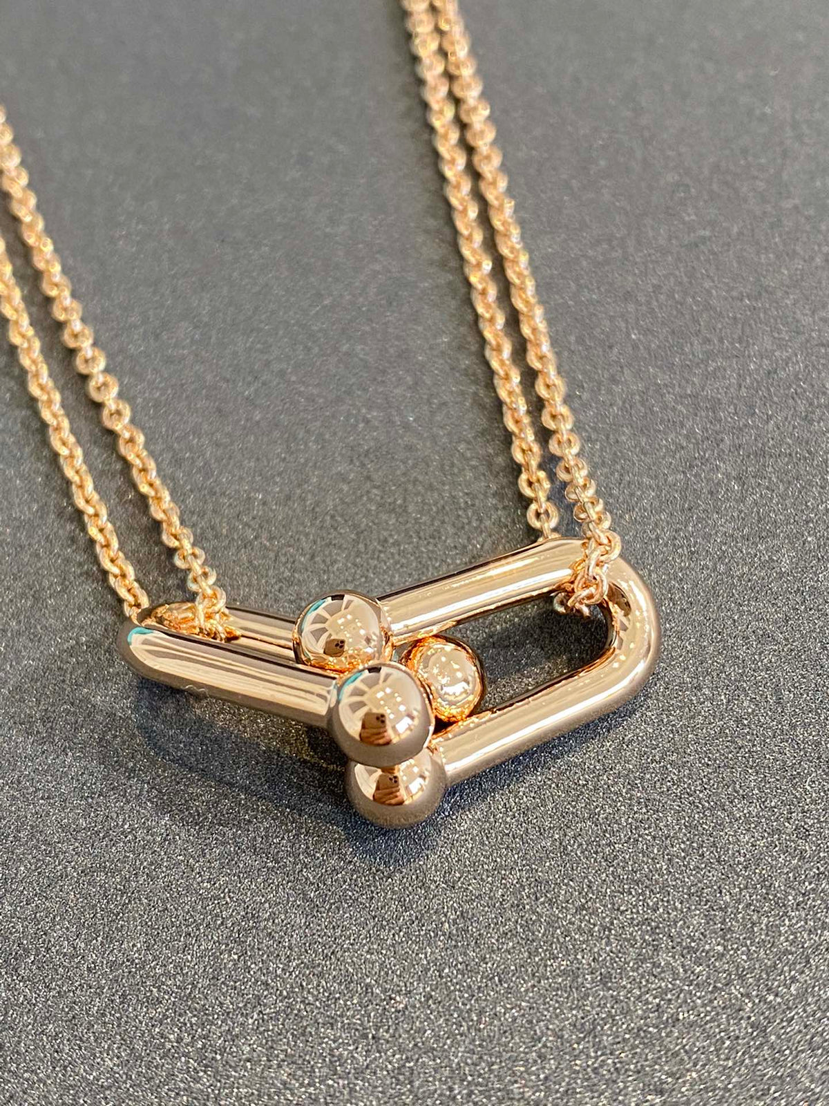 Tiffany HardWear Double Link Necklace