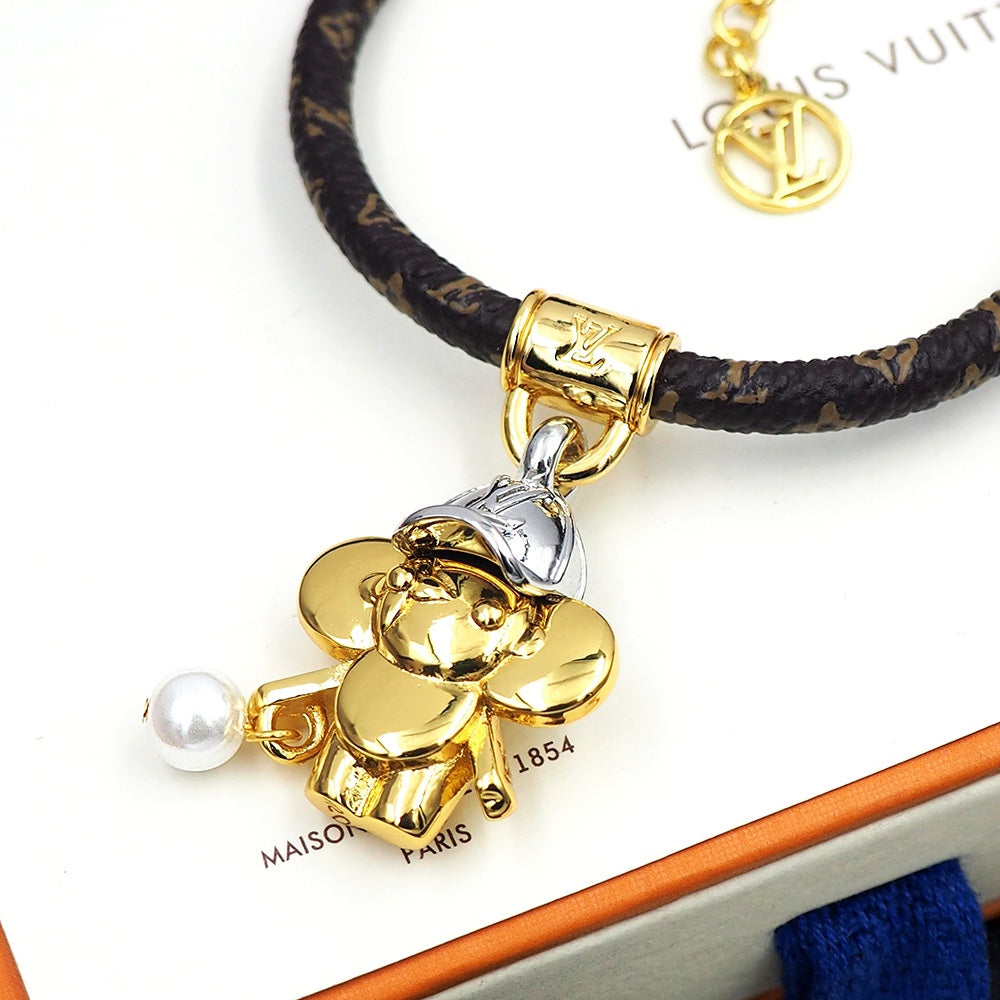Louis Vuitton Vivienne Pearl Bracelet