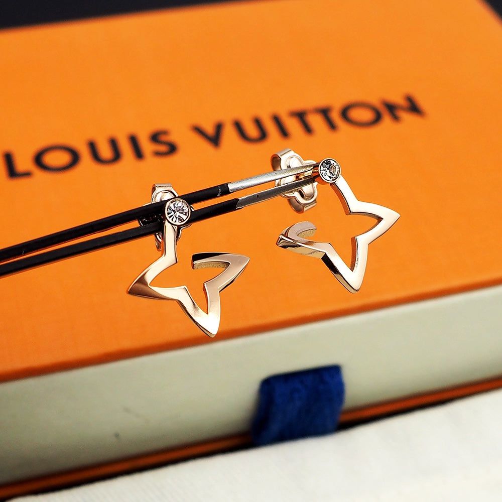 Louis Vuitton Blossom Mini Hoops Earrings - 18K Gold
