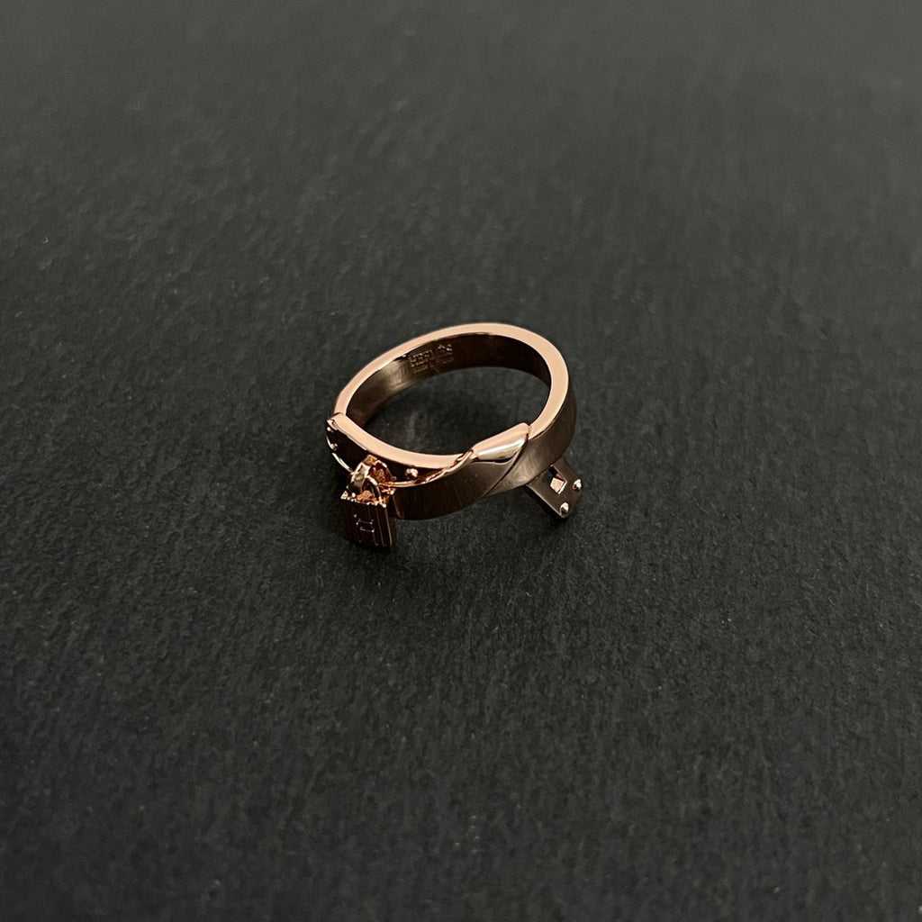 Hermes Kelly Gavroche Ring - 18K Gold