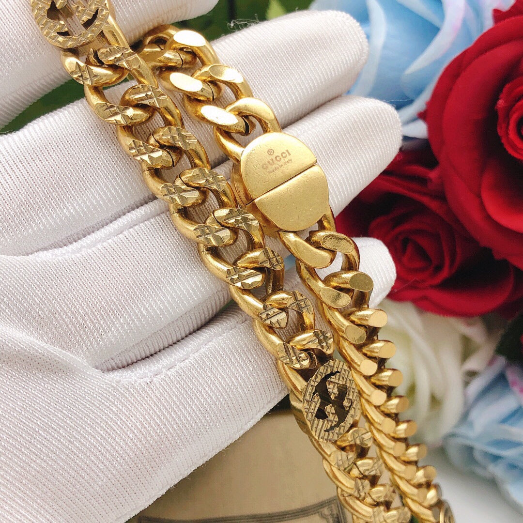 Gucci Double G Chain Necklace