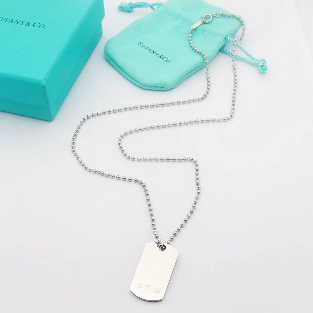 Tiffany 1837 Makers I.D. Tag Pendant Necklace