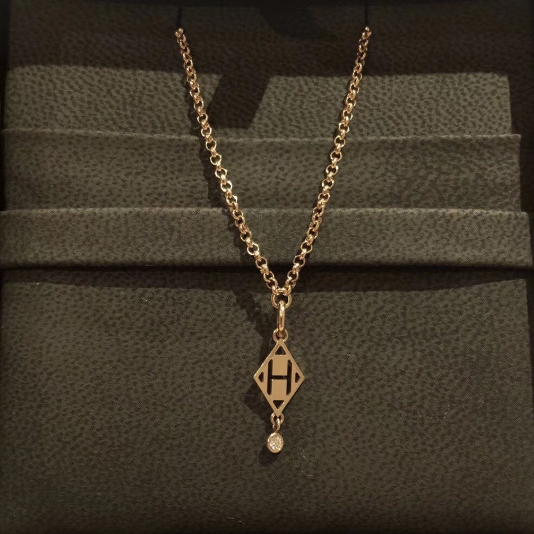 Hermes Gambade Pendant Necklace