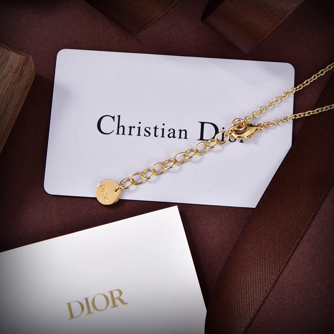 Dior Petit CD Diamond Necklace