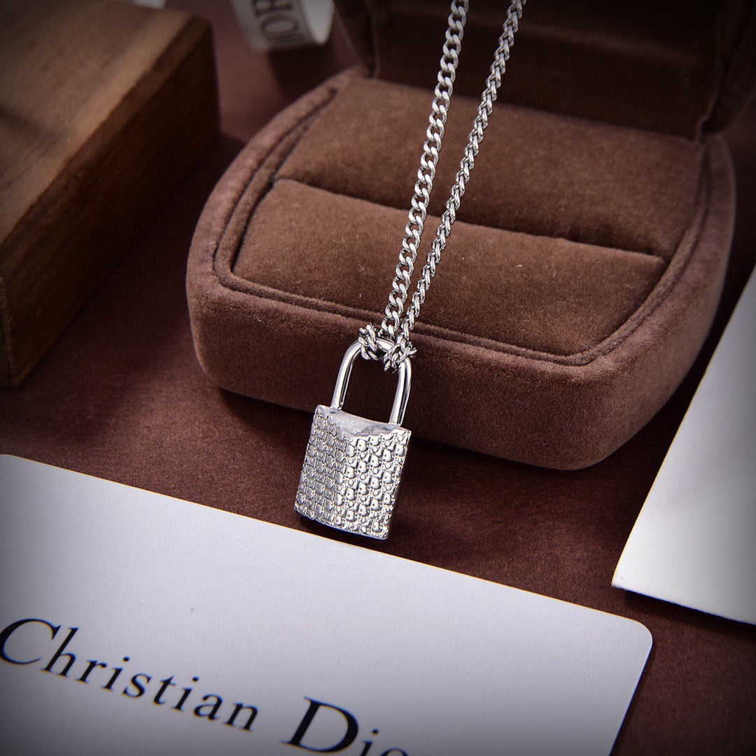 Dior Lock Necklace