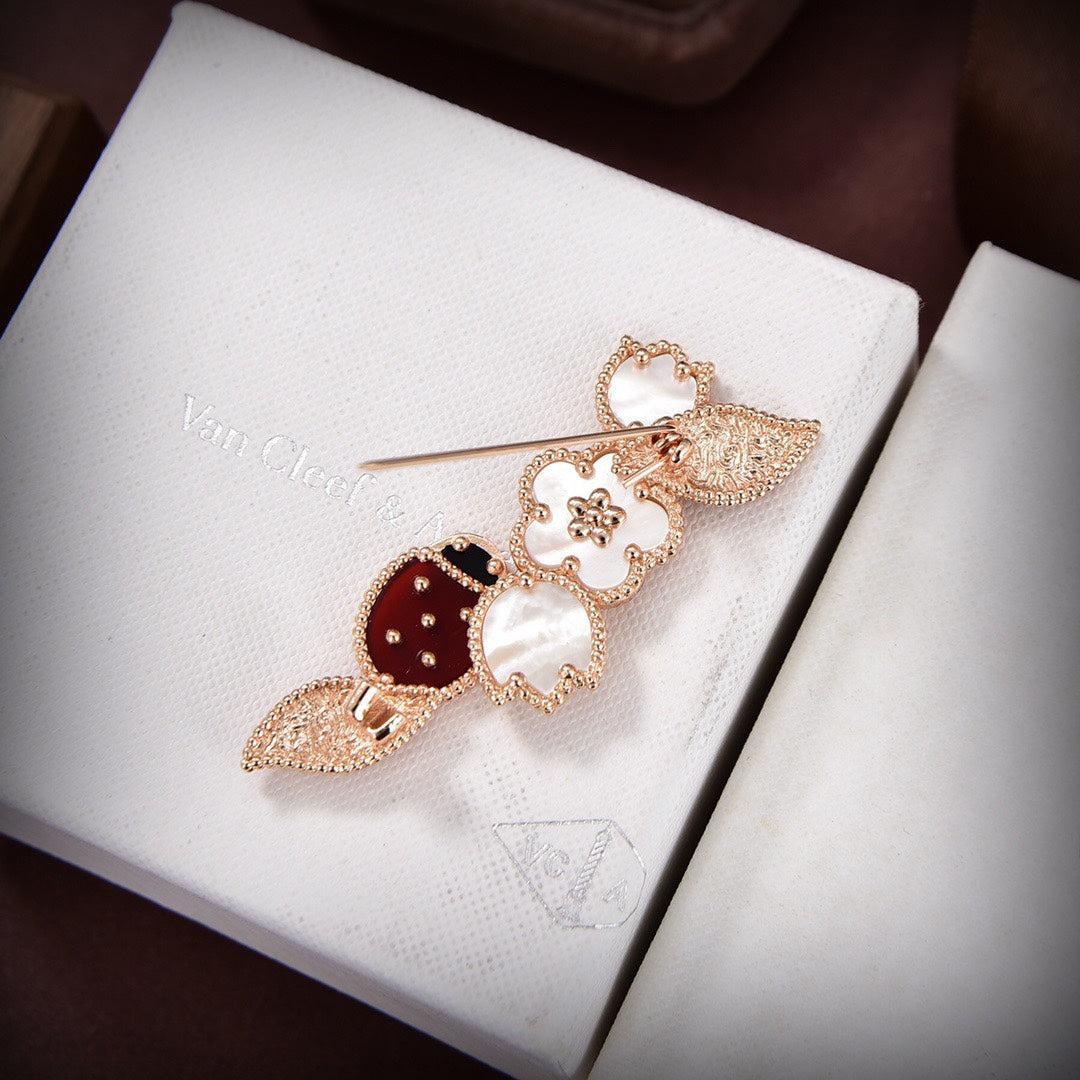 Lucky Spring Clip Brooch