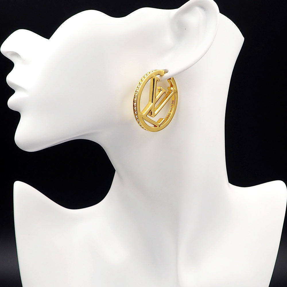 Louis Vuitton Louise Pearl Earrings - 18K Gold