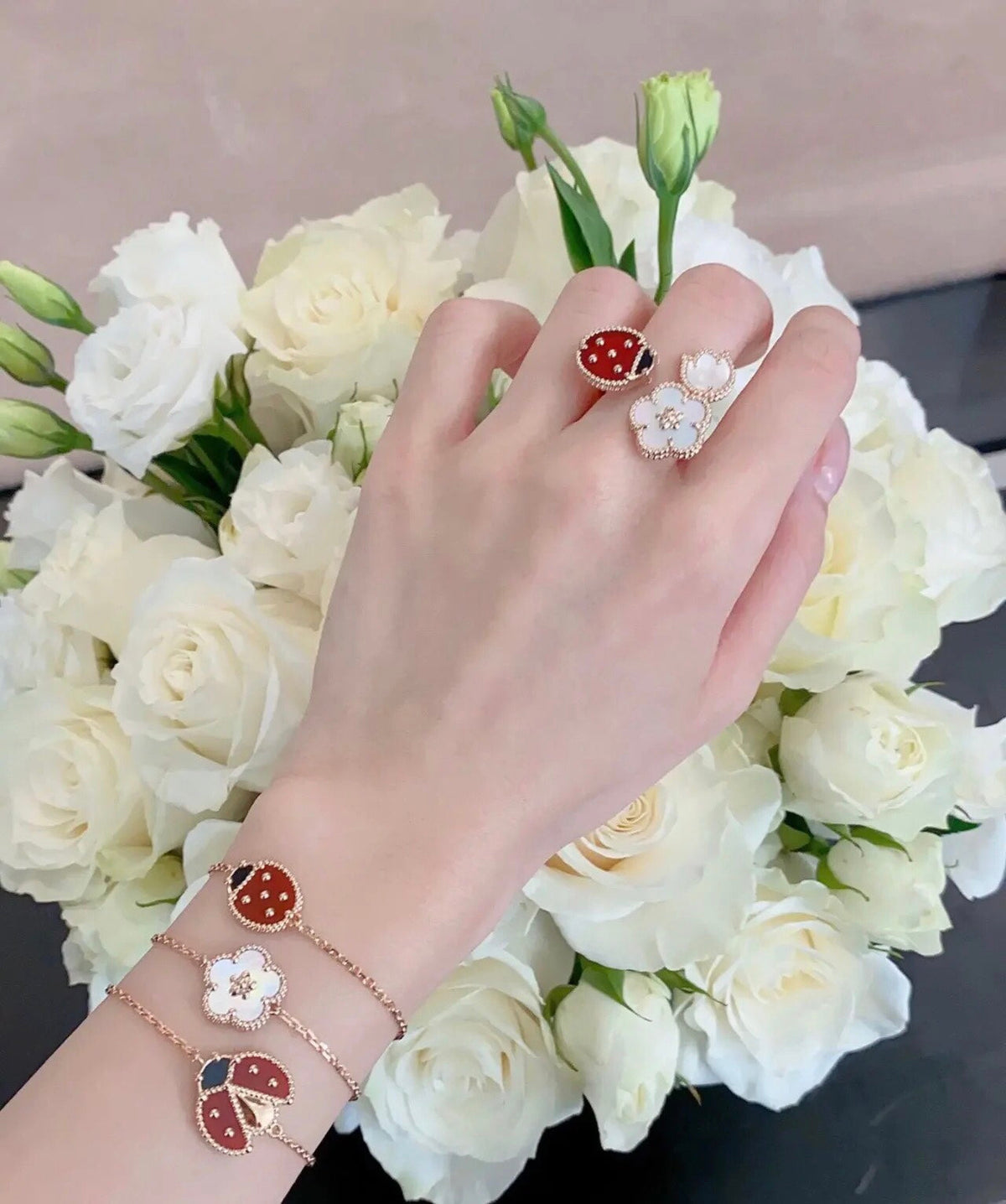 Lucky Spring Plum Blossom Bracelet