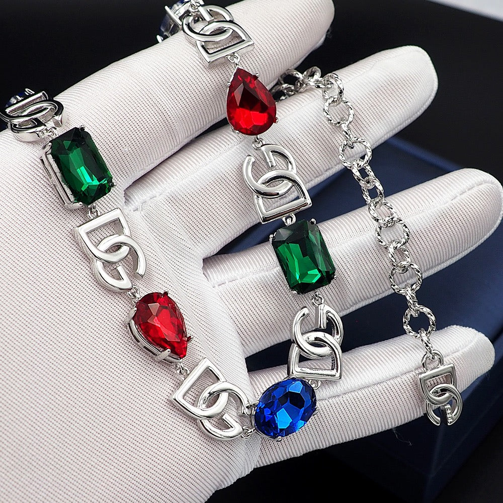 DG Crystals Choker Necklace