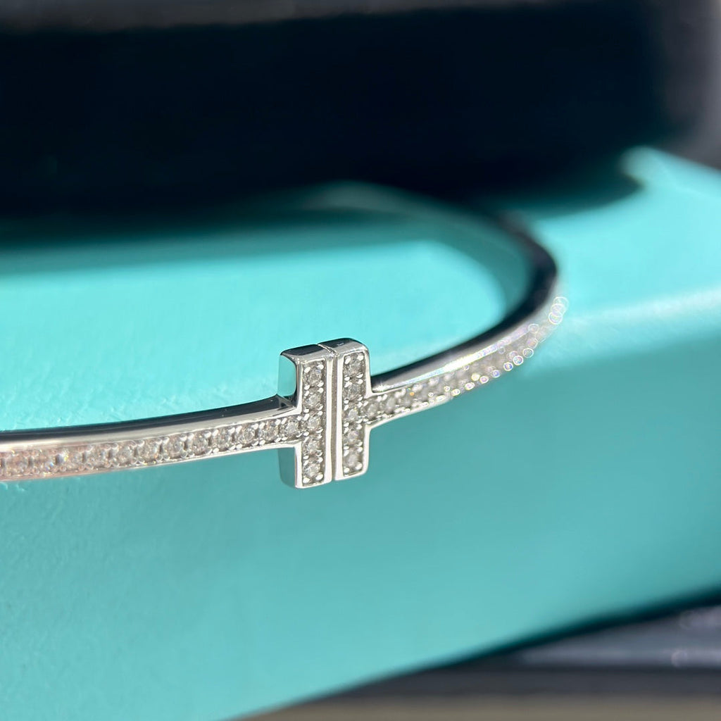 Tiffany Diamond Bracelet - 18K Gold