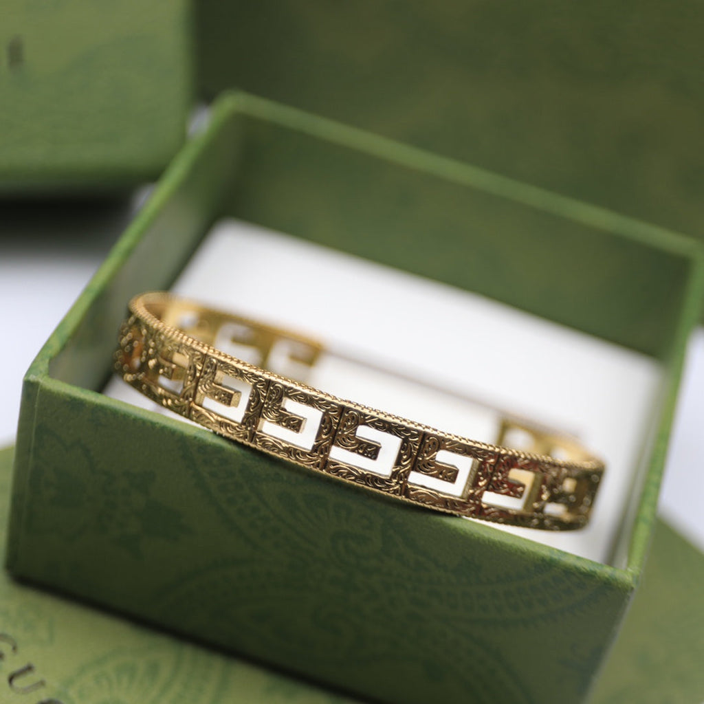 Gucci Double G Cube Bracelet