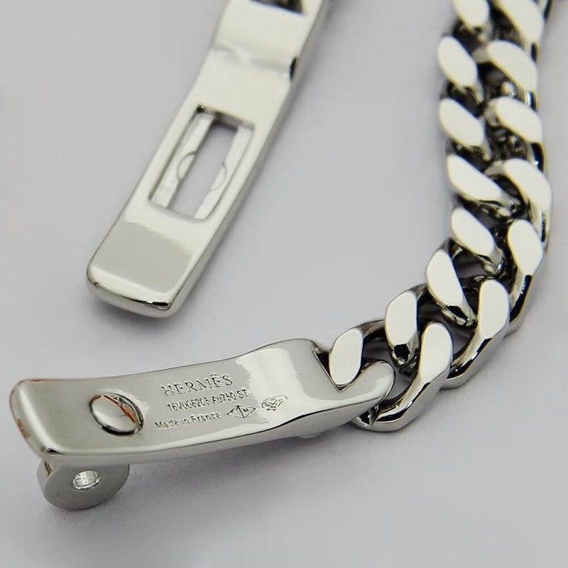 Hermes Kelly Chain Bracelet - 18K Gold