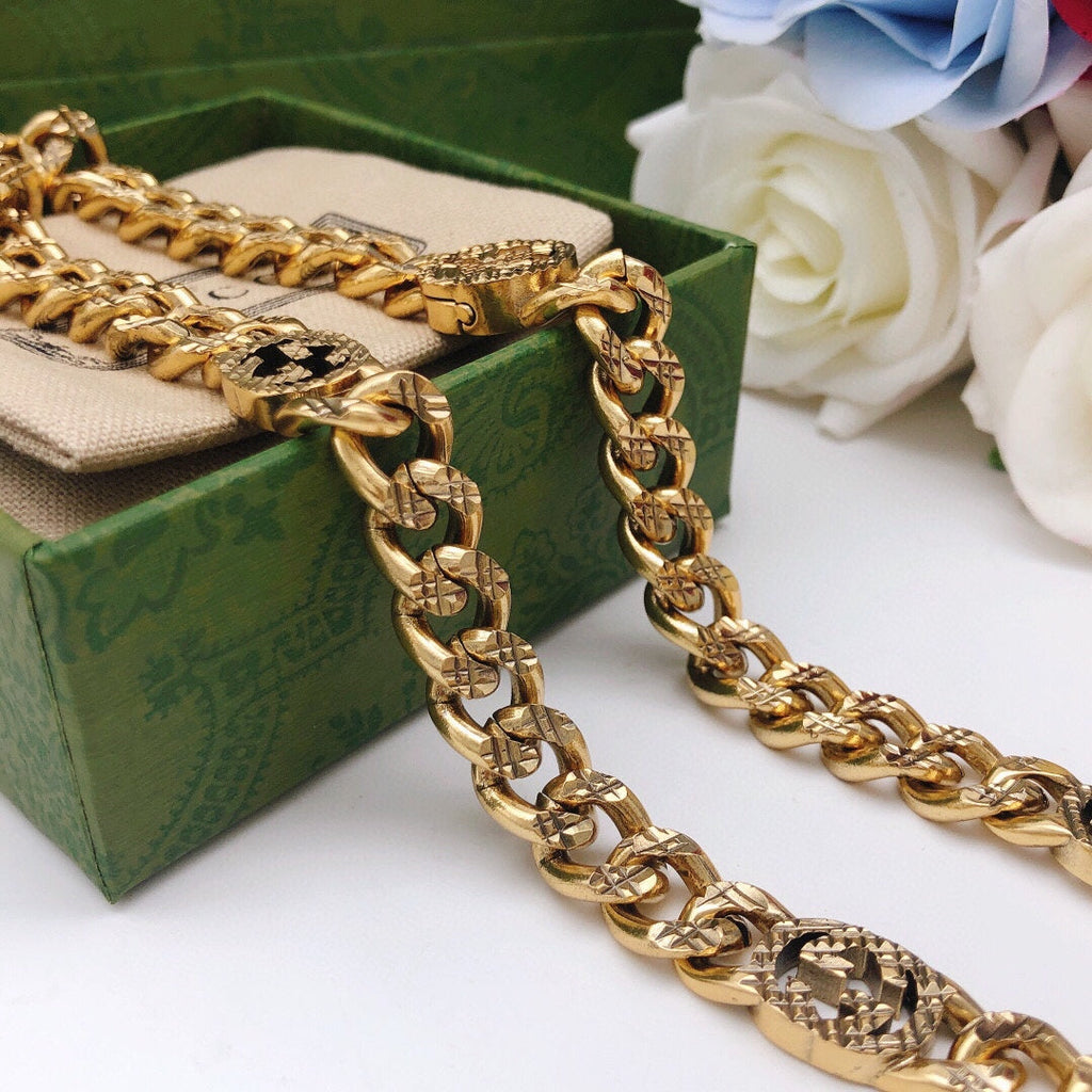 Gucci Double G Chain Necklace