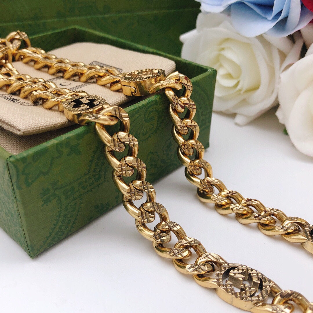 Gucci Double G Chain Necklace