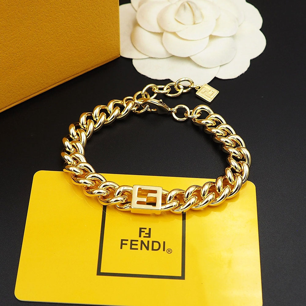 Fendi x Marc Jacobs Forever Bracelet - 18K Yellow Gold