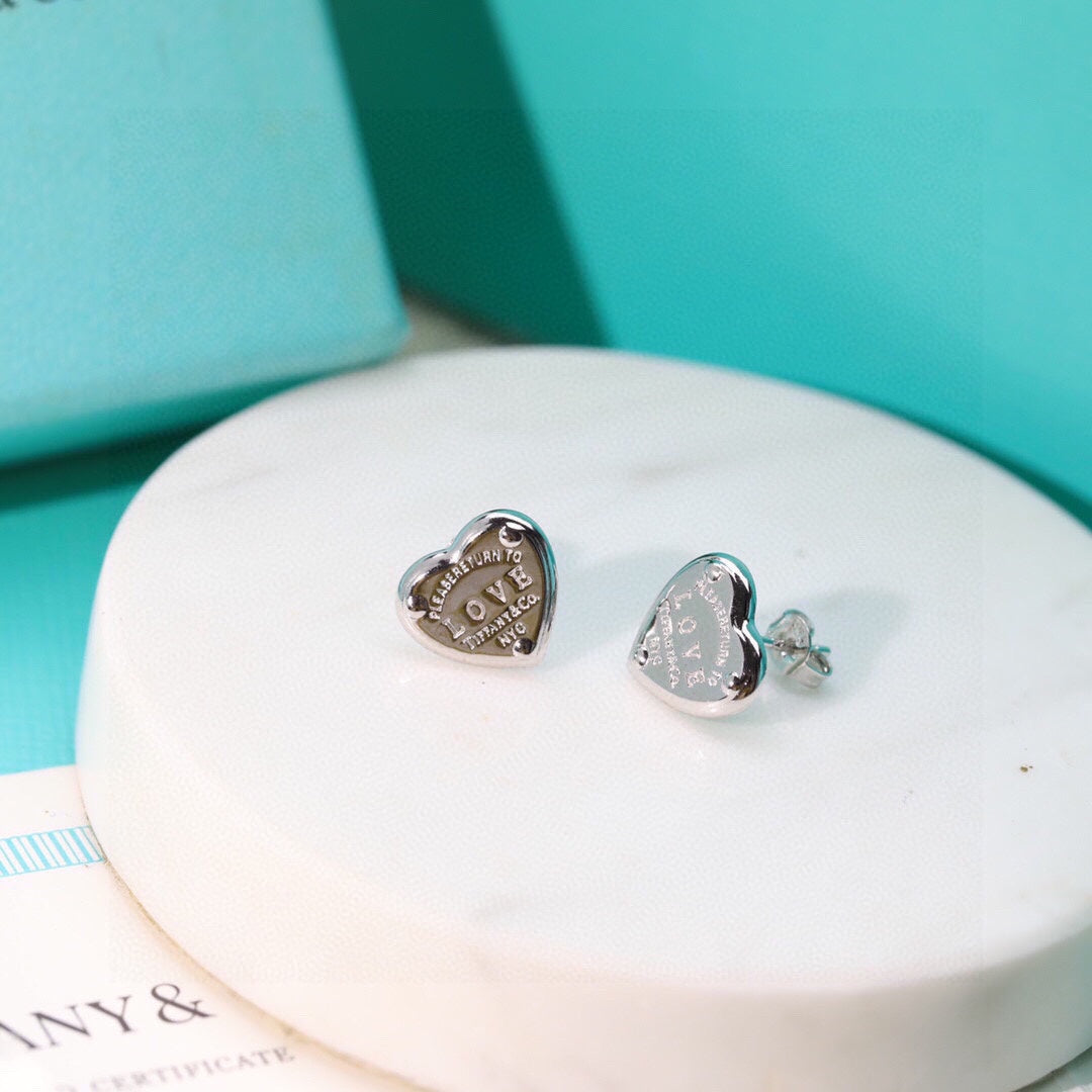Return to Tiffany Love Earrings - 18K Gold