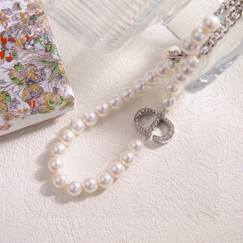 Dior Petit CD Pearl Necklace