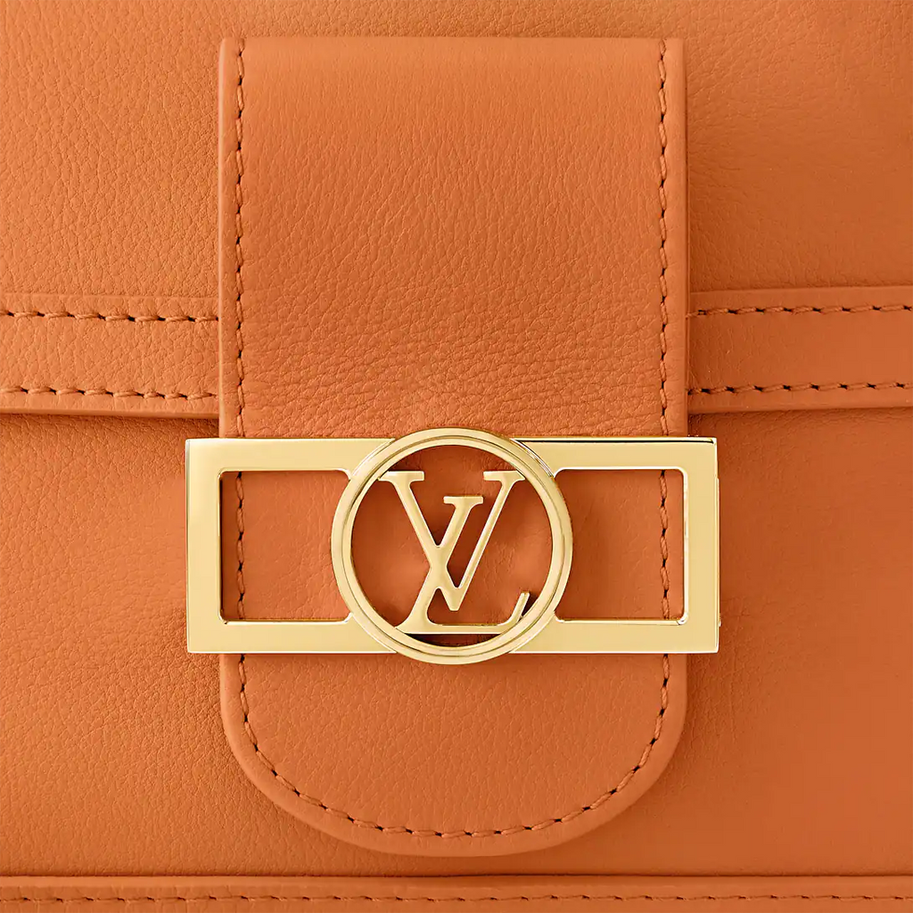 Louis Vuitton Dauphine Soft MM Apricot Handbag