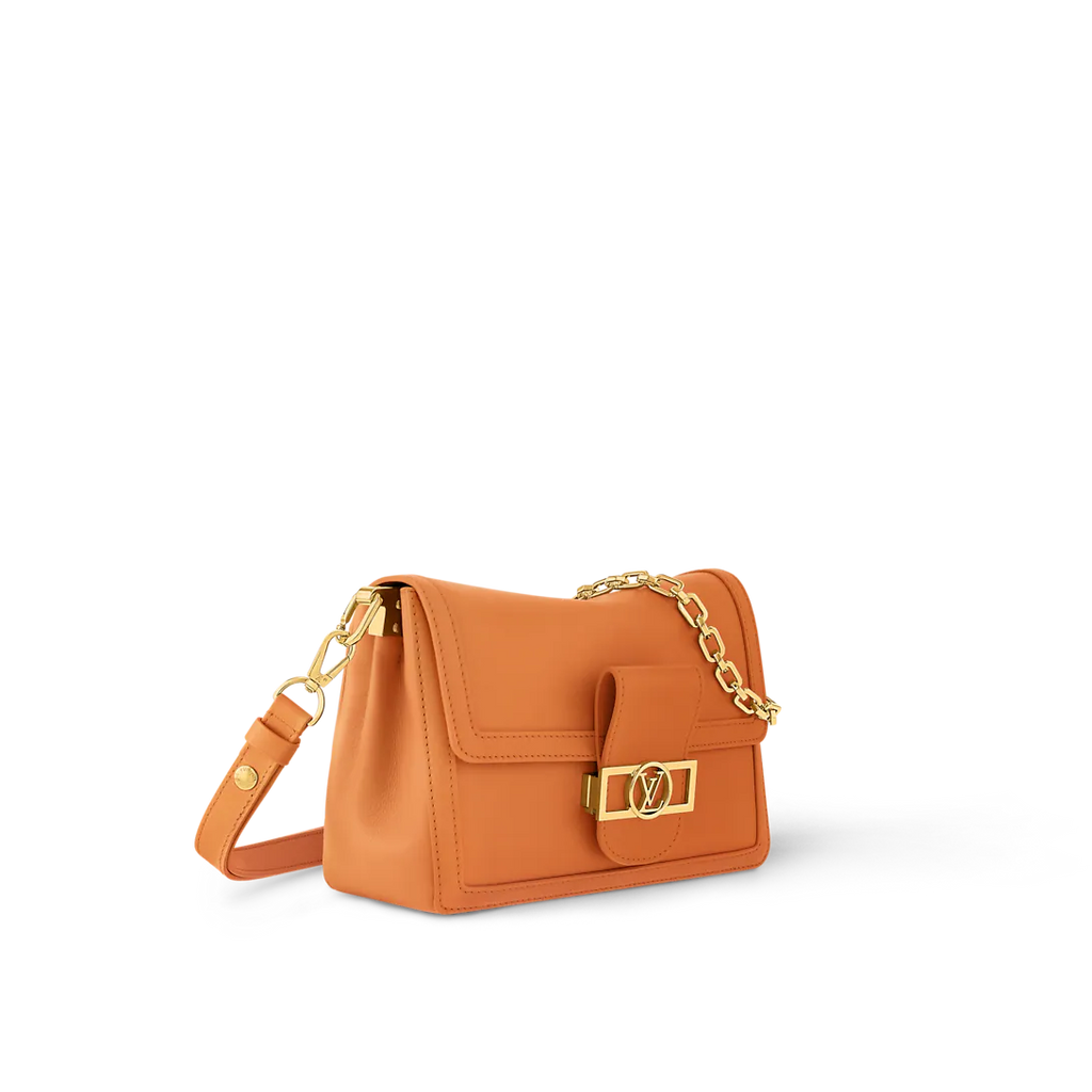 Louis Vuitton Dauphine Soft MM Apricot Handbag