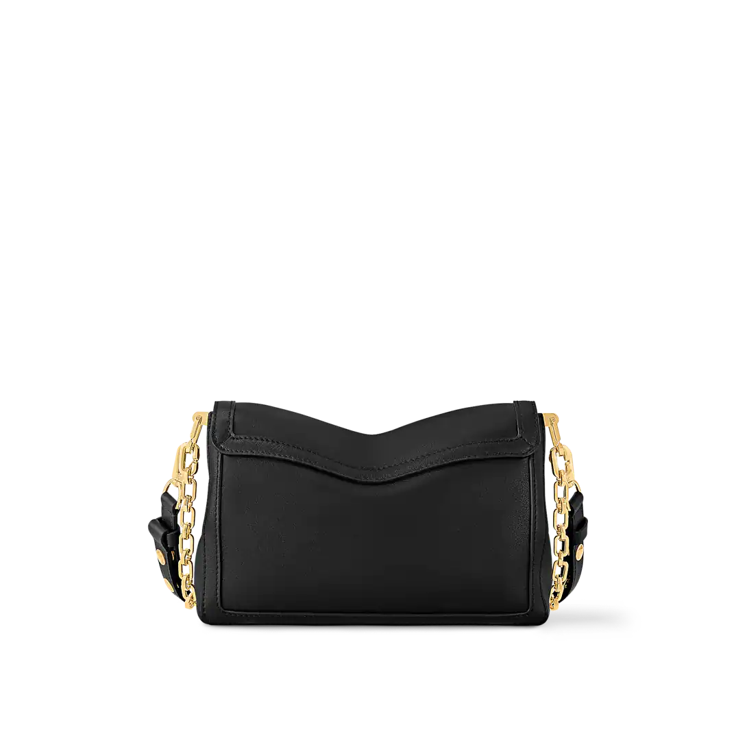 Louis Vuitton Dauphine Soft MM Black Handbag