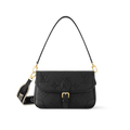 Louis Vuitton Diane Monogram Empreinte Black Satchel Bag