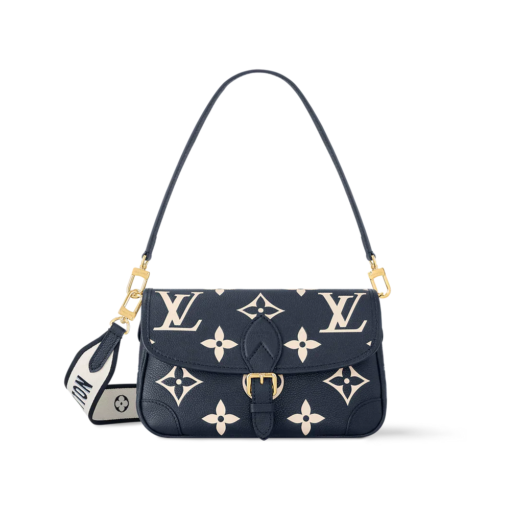 Louis Vuitton Diane Monogram Empreinte Satchel Bag