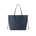 Louis Vuitton Neverfull MM Navy Blue Tote Bag